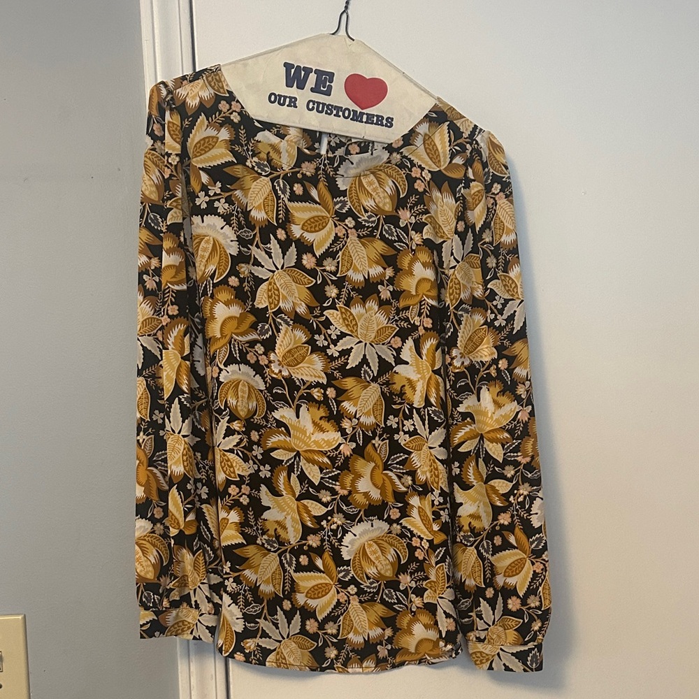 Floral Long Sleeve Women's Top by Loft.